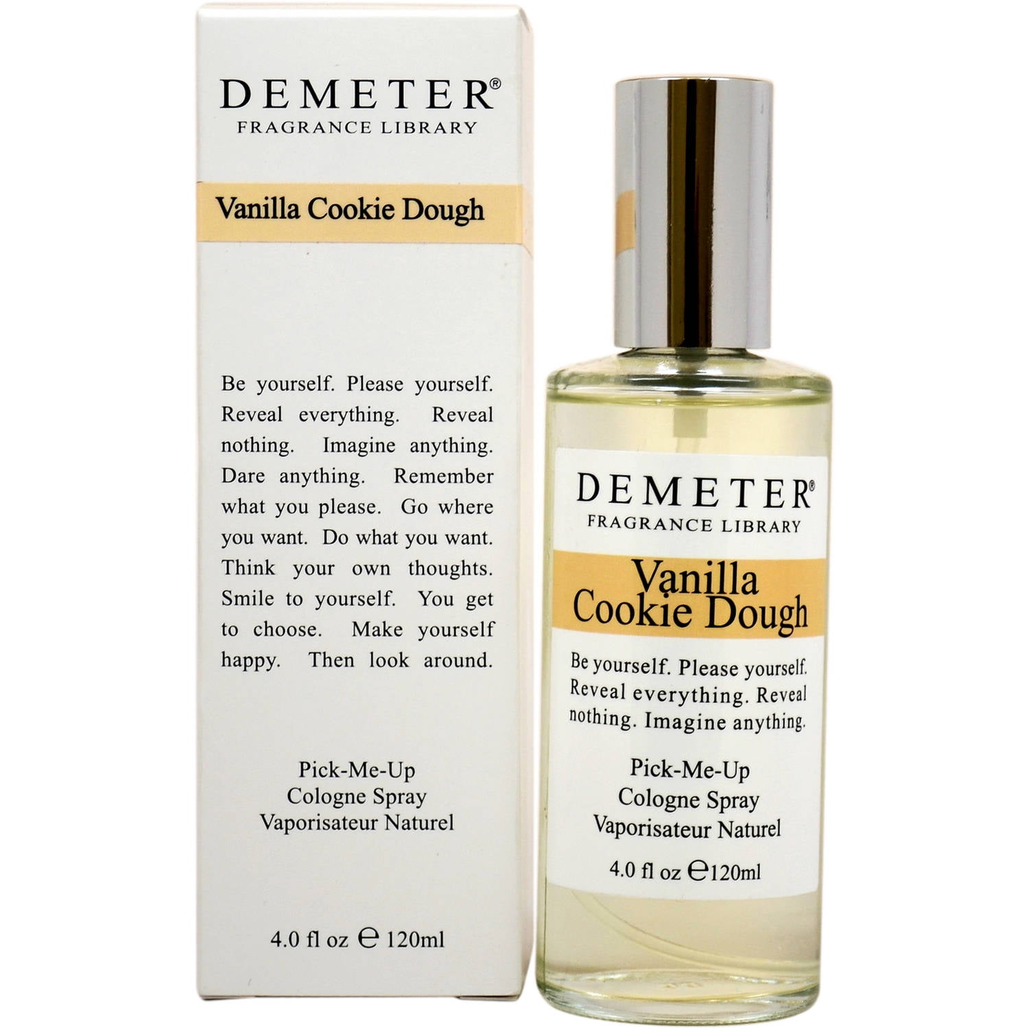 Demeter Vanilla Cookie Dough Unisex Fragrance, 4 Oz Full Size Walmart