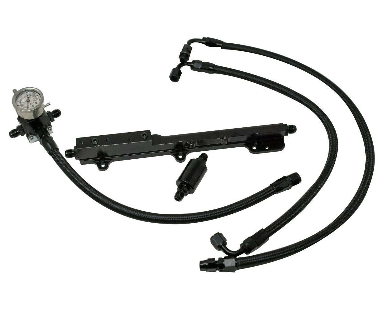 D15 D16 Fuel Rail Civic SOHC For Skunk2 Manifold Fpr Gauge High Flow 3