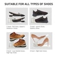 thumbnail image 4 of Organizador de ranuras para zapatos NVGSN, paquete de 20 unidades, ahorra espacio, 4 niveles, 4 of 7