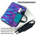 thumbnail image 3 of Psychedelic Neon Universe Laptop Bag, 15.6 inch Laptop or Tablet, Business Casual Laptop Bag, 3 of 8