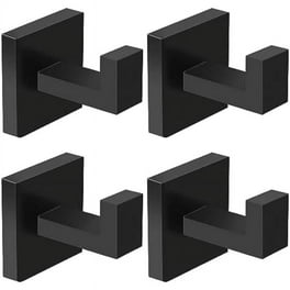 Black bath towel hooks hotsell