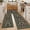 Black, variant on Boho Kitchen Rugs Sets 3 Piece with Runner Non Slip Kitchen Mats for Floor Washable Bohemian Runner Rug Set of 3