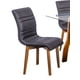 thumbnail image 4 of Comedor Parma MOBILKRAFT Negro 6 Sillas Rectangular Madera y cristal, 4 of 4