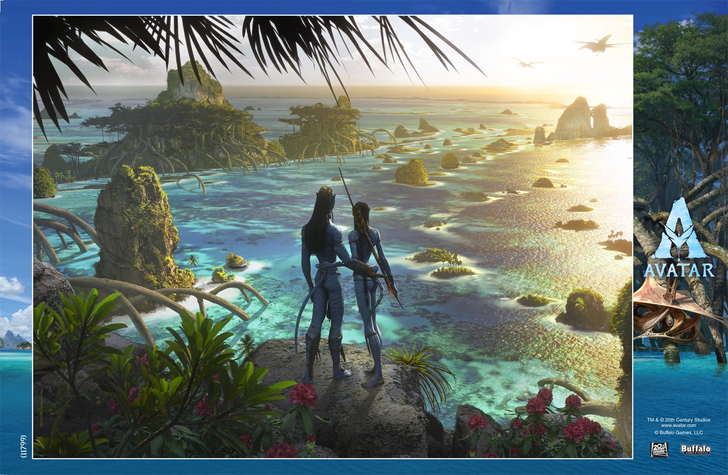 Buffalo Games 1000-Piece Avatar The Distant Atolls Jigsaw Puzzle