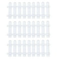 thumbnail image 4 of THHEIC 5PC White Plastic Garden Picket Fences, Weather-Resistant Decorative Edging Panel, Easy Snap Together Landscaping Border for Lawn and Flower Beds, 4 of 6