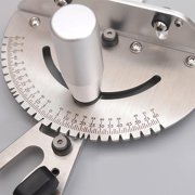 Miter Gauge Aluminum Table Saw Router Miter Gauge Sawing Assembly Ruler Woodworking Tool ,High Precision