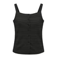 thumbnail image 5 of Neewe Womens Loose Fit Casual Flowy Tank Tops Trendy Sleeveless Summer Tops Clothes Spring Outfits 2026-Black S, 5 of 6