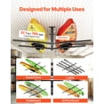 thumbnail image 3 of VEVOR Kayak Storage Rack for 2 Kayaks, Holds Up to 250 lbs, Heavy Duty Adjustable Ceiling Rack for Garage Ceiling Mount, Overhead Garage Storage Hanger for Canoe, Ladder, SUP, Surfboard & Paddleboard, 3 of 9