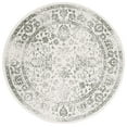 thumbnail image 2 of SAFAVIEH Adirondack Wyatt Traditional Distressed Area Rug, Ivory/Dark Green, 8' x 8' Round - Transitional Modern Design, Ivory & Dark Green, Ideal for Living Room, Bedroom, Dining Space, 2 of 10