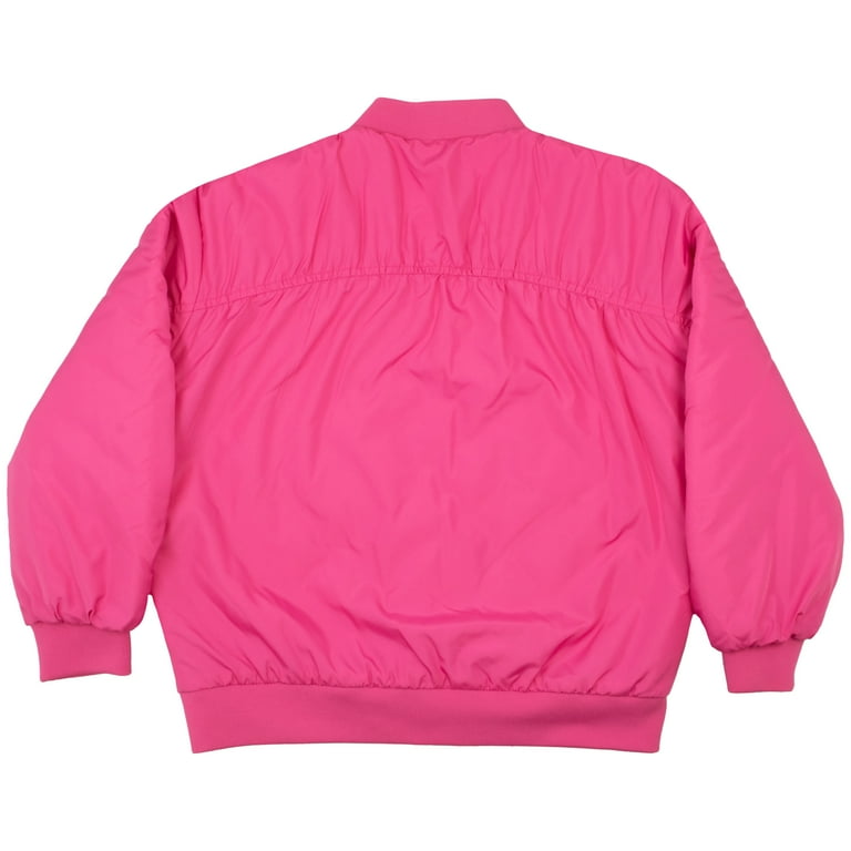 WICKED Girls Zip-Up Bomber Jackets WICKED Logo Graphic Print WICKED Girls Zip-Up Bomber Jackets WICKED Logo Graphic Print