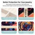 thumbnail image 2 of PhooArto Small Jewellery Box, Galaxy Dream Catcher Portable Travel Mini Jewelry Case for Women Leather Ring Organizer, 2 of 5