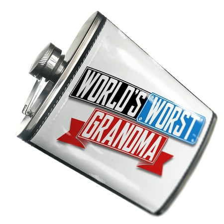 

NEONBLOND Flask Funny Worlds worst Grandma