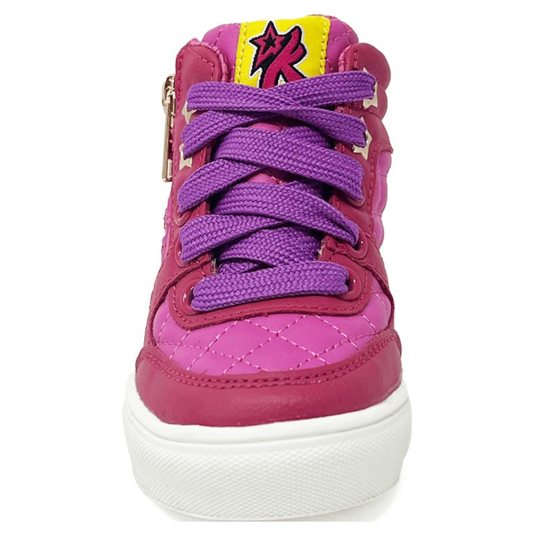 Karma's World Toddler Girls High Top Sneaker, Sizes 7-12 