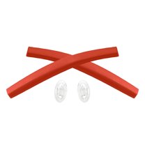 Vonxyz Red Replacement Earsocks Nosepieces Rubber Kits for Oakley Probation OO4041 Sunglasses
