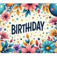 thumbnail image 4 of Birthday Party Backdrop Banner for Celebration Festive Background Decorations Colorful Happy Birthday Supplies Photography Props Event Decor, 4 of 4