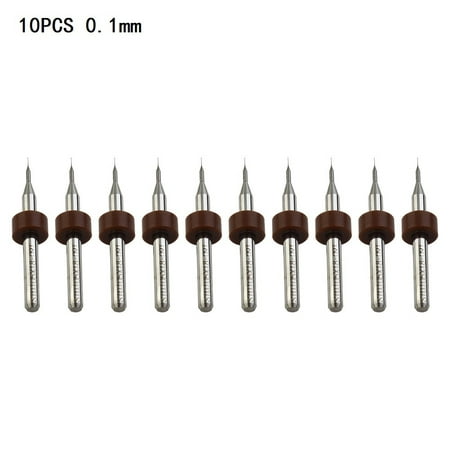 

10pcs Circuit Board PCB Drill Bits Kit Carbide Tungsten Steel Drill Bit Set