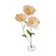 thumbnail image 5 of Flor de papel artificial gigante realista con base de pie elegante para boda Champán, 5 of 9