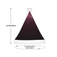 thumbnail image 3 of Salouo Pink Glitter Sparkles A for Christmas Hat for Kids Xmas Holiday Hat Santa Hat for Boys & Girls Festive Headwear Accessories Fit for Christmas/ New Year/Holiday/Party, 3 of 6