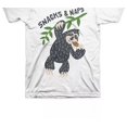 thumbnail image 3 of Jem Little Boys Snacks & Naps T-Shirt White Size 5, 3 of 3