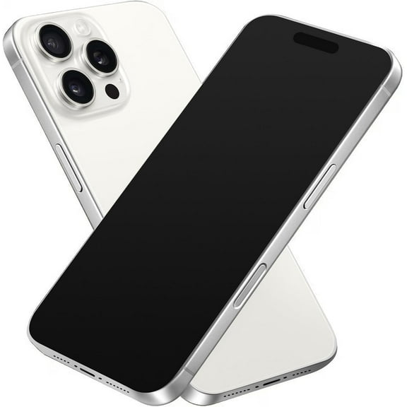 Fake Phone Dummy Prop Phone, Black Screen Decoy Phone Pear Phone Non-Working Phone 16 Pro for Kid Play, Display Phone Look Like Real Phone pro max16 ((16ProMax,White Titanium,Black Screen)