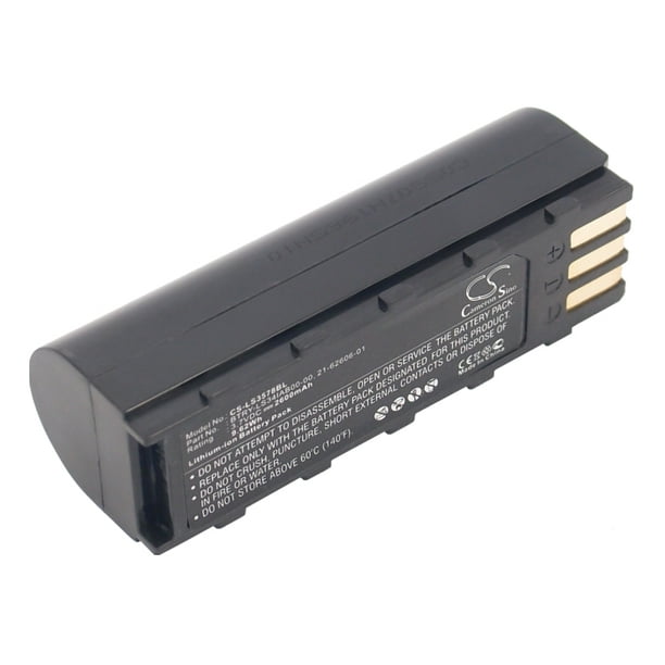 Replacement Battery for Zebra 3.7v 2600mAh / 9.62Wh BarCode, Scanner