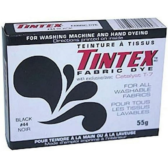 Tintex Brand Black Fabric Dye 44