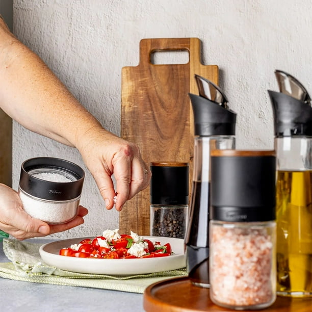Trudeau Lazy Susan Seasoning Station, 6 Piece Set - Walmart