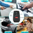 thumbnail image 7 of HYQ14FBX 314MHz Replacement Keyless Entry Remote Smart Key Fob for Toyota Tacoma Tundra 2022 2023 2024 No.8990H-0C010/231451-3041 3 Buttons, 7 of 7