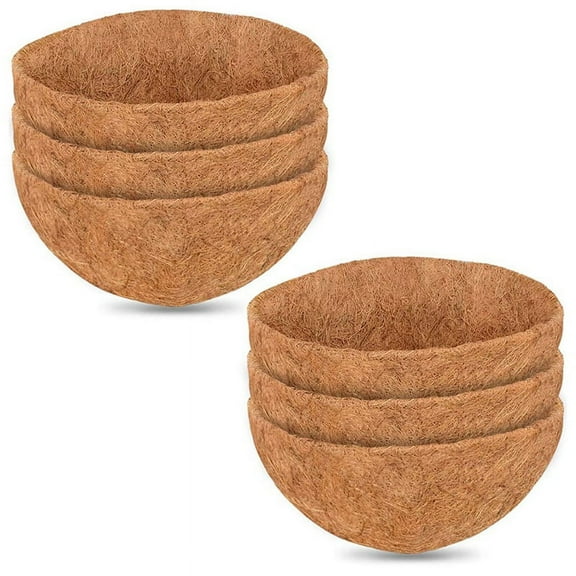 14 Inch Coconut Liners for ,Natural Coir Basket Replacement Liners for Hanging Basket Flowers