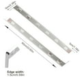 thumbnail image 1 of 2PCS Stove Gap Covers Stainless Steel Gap Covers Lightweight Durable Easy to Clean Cover Stovetop to Counter Filler Guard Spills on Countertop Stove Guard for Spills, 1 of 7