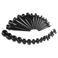 thumbnail image 1 of Kit de estiramiento de orejas de JieyueJewelry - Tapones y tapones acrílicos + túneles de silicona - Juego de expansores de medidores de oreja Joyas para piercings corporales, 1 of 4