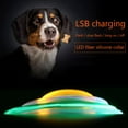 thumbnail image 4 of AMERTEER USB Rechargeable LED Dog Collar Glowing pet Dog Collar for Night Safety  Water Resistant Cuttable TPU Light Up Collars Fashion Light up Collar for Small Medium Large Dogs, 4 of 8