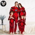 thumbnail image 3 of Pijama de cosplay de Iron Man de Marvel para padres e hijos, traje de alta calidad con estampado 3D de alta calidad, talla estadounidense, 2022, 3 of 4