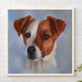 thumbnail image 1 of Cuadros Decorativos Kit de pintura por números DIY perro mano aceite arte imagen artesanía hogar pared decoración (H1199) Wdftyju embutido en tela, 1 of 9