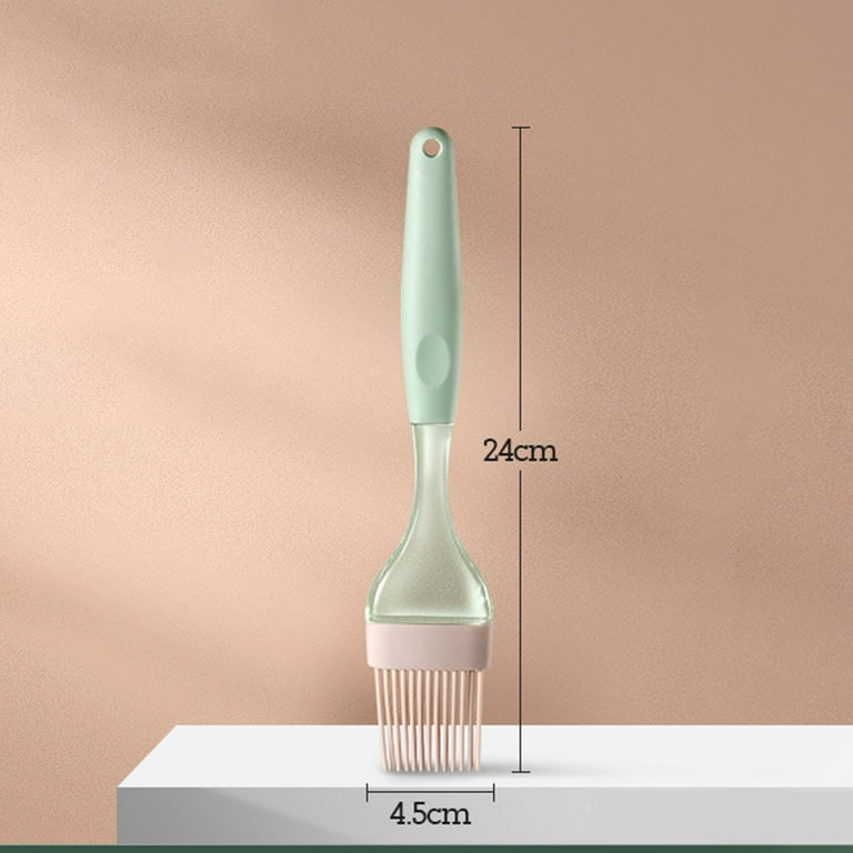 Silicone Pastry Brush For Oil, Barbecue, Baking With Heat Resistant  Silicone Bristles