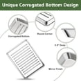 thumbnail image 4 of Stainless Steel Bakeware Set 9" X 7" X 1" Oven Safe Cooking & Baking, 4 of 7