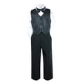thumbnail image 4 of New Black Baby,Toddler & Boy Wedding Formal Tuxedo Suit S M L XL 2T 3T 4T 5,6-20, 4 of 7