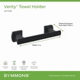 thumbnail image 7 of Symmons 493TRSTN Verity 7" Hand Towel Bar - Nickel, 7 of 7