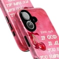 thumbnail image 2 of Christian Bible Verse Phone Case, John 14:8 “If God Is All You Have” Cherry Watercolor Design, Inspirational Scripture iPhone Cover, Faith-Based Gift for iPhone 16 15 14 13 12 11 Pro Max, 2 of 6