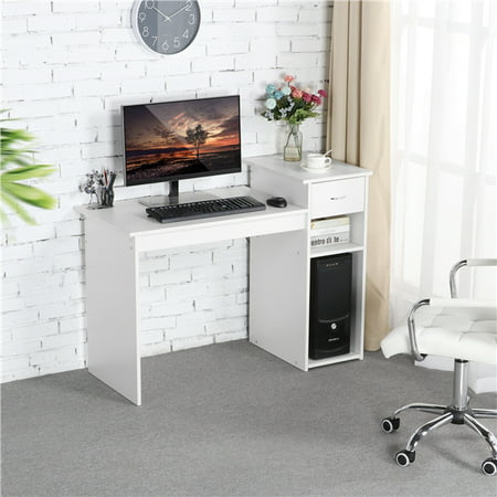 Yaheetech Modern Compact Computer Desk, Modern Office Furniture For Small Spaces