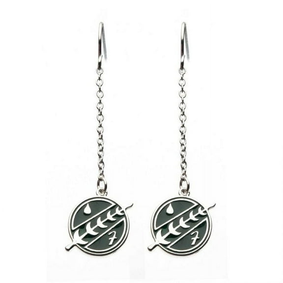 Star Wars Boba Fett Insignia Dangle Earrings