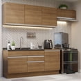 thumbnail image 2 of Cocina Integral 260cm Marrón Glamy Madesa 03, 2 of 5