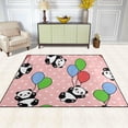 thumbnail image 3 of SKYSONIC Cute Panda Area Rug 80"x58" Pet & Child Friendly Carpet ,Indoor Outdoor Soft Rug Washable Non Slip Comfortable Area Rug, 3 of 6
