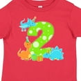 thumbnail image 4 of Inktastic Dinosaur Party-second Birthday Boys or Girls Toddler T-Shirt, 4 of 5