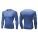 thumbnail image 4 of pstuiky Camisas casuales de manga larga para hombre, Camisa deportiva transpirable de manga larga y cuello redondo para hombre, color liso camisetas de hombre l, 4 of 4