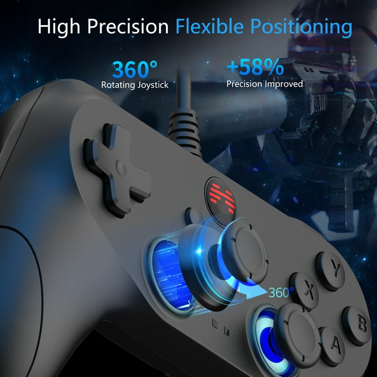 BEITONGBEITONG BAT2 Wired Game Controller PC Gamepad for Windows