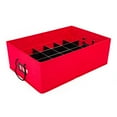 thumbnail image 3 of Santa's Bags Two Tray 4 in. Ornament Storage - RED, 3 of 9