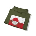 thumbnail image 4 of Greenland Pride Flag Hoodie, Gifts, Hooded Sweatshirt, 4 of 4