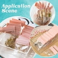 thumbnail image 4 of Plastic 4 Sizes Plastic Anti-oxidation Jewelry Zip Lock Bags Top Seal Bags for Rings Earrings Bracelets Storage Clear 8~11.7x7~11cm Unilateral Thickness: 7.8 Mil(0.2mm) 40pcs/set, 4 of 5