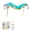 A, variant on Chinese Snake Dance Assembly Toy Set Handmade 3D Snake Paper Puppet Set for Children Adult School Kindergarten
